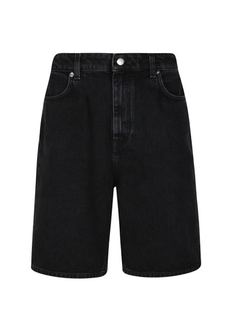 bermuda denim isu donna grigio slavato LOULOU DE SAISON | ISU LDSWASHED GREY